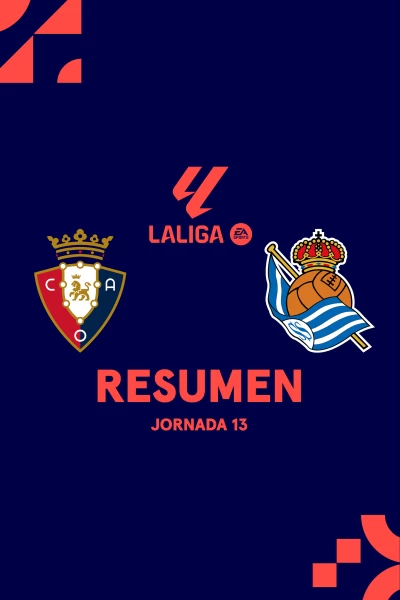 Jornada 13. Jornada 13: Osasuna - Real Sociedad