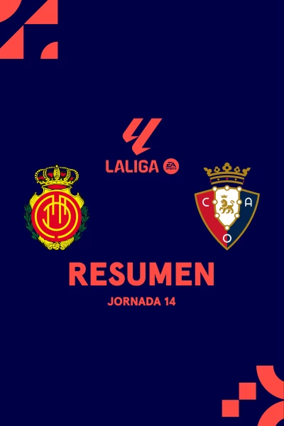 Jornada 14. Jornada 14: Mallorca - Osasuna