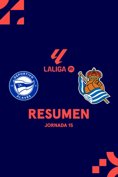 Jornada 15. Jornada 15: Alavés - Real Sociedad