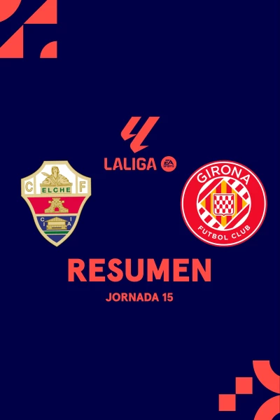 Jornada 15. Jornada 15: Elche - Girona