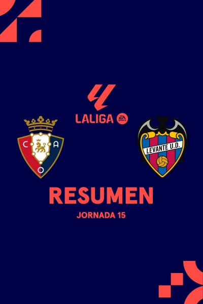 Jornada 15. Jornada 15: Osasuna - Levante