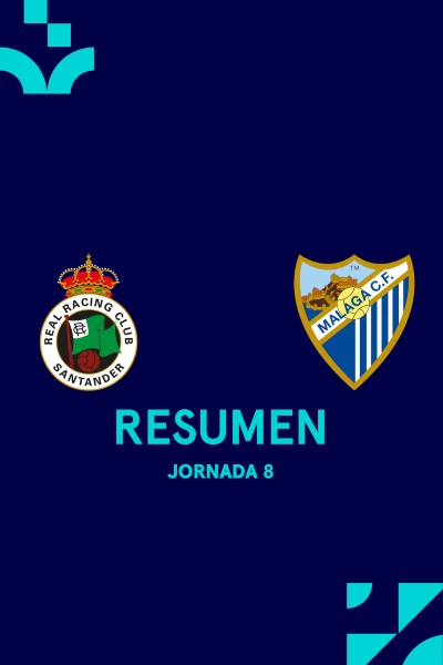 Jornada 8. Jornada 8: Racing - Málaga