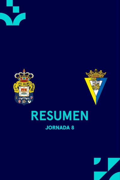 Jornada 8. Jornada 8: Las Palmas - Cádiz