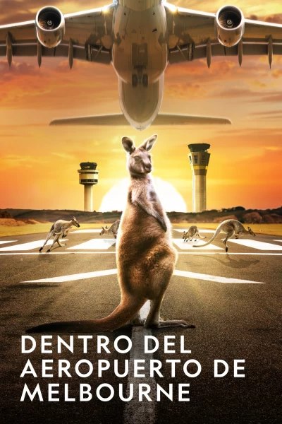 Dentro del aeropuerto de Melbourne