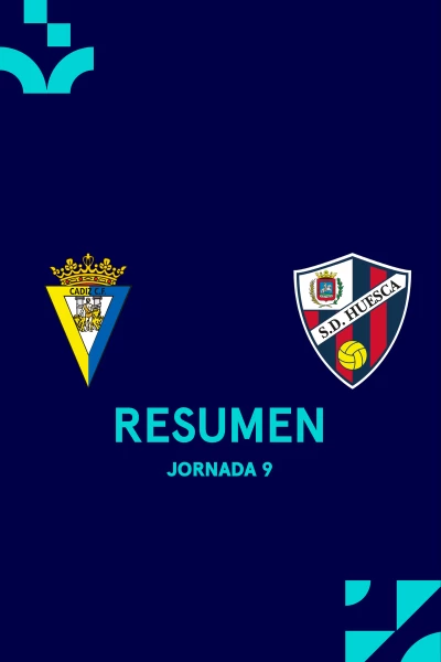 Jornada 9. Jornada 9: Cádiz - Huesca