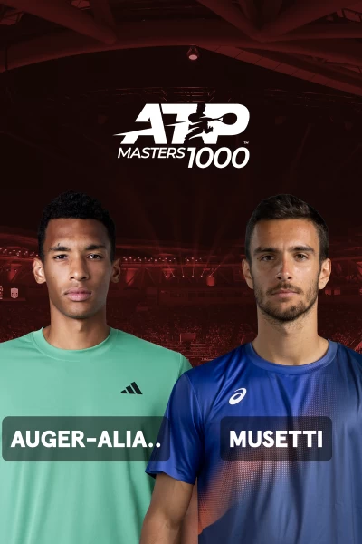 Octavos de Final. Octavos de Final: Auger-Aliassime - Musetti