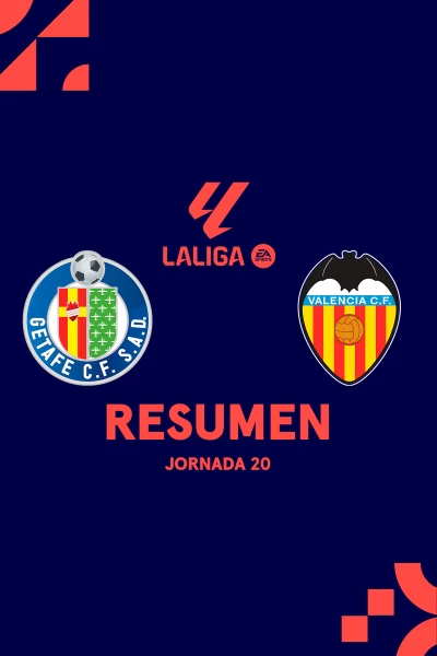 Jornada 20. Jornada 20: Getafe - Valencia