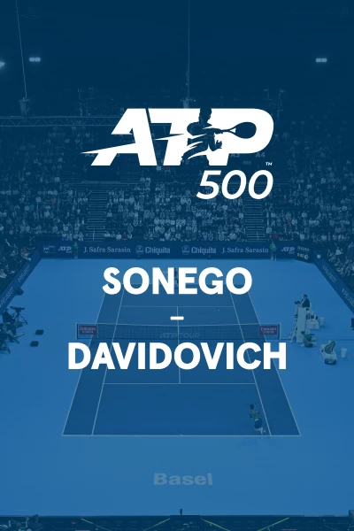 1ª Ronda. 1ª Ronda: Sonego - Davidovich