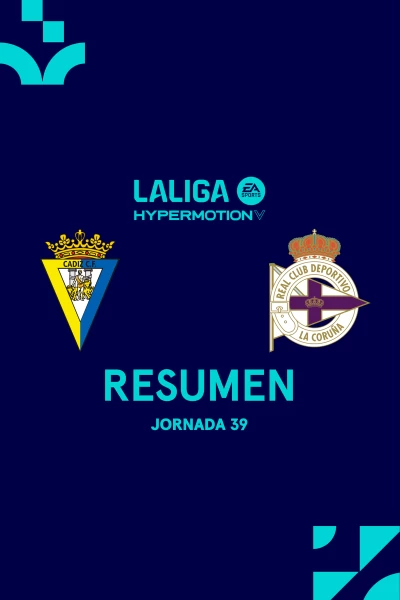 Jornada 39. Jornada 39: Cádiz - Deportivo
