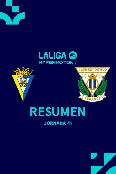 Jornada 41. Jornada 41: Cádiz - Leganés