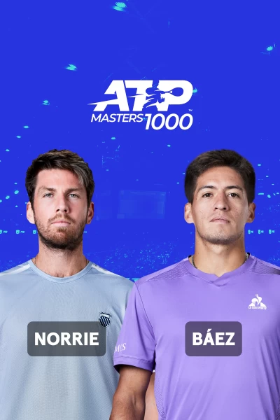 Primera Ronda. Primera Ronda: Norrie - Báez