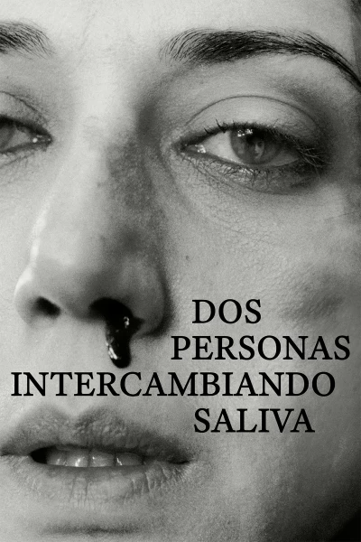 Dos personas intercambiando saliva