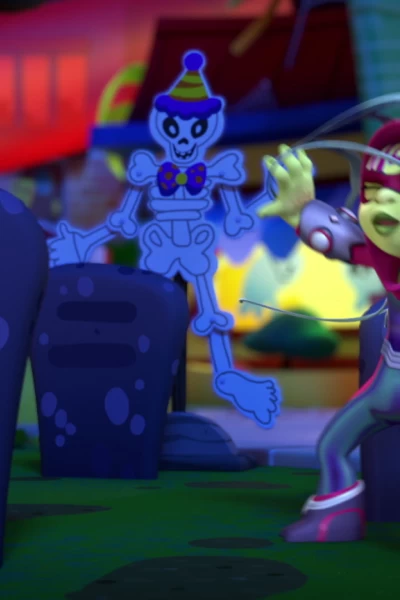 Robogobo. T(T1). Robogobo (T1): Un murciélago muy miedoso