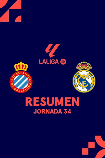 Jornada 34. Jornada 34: Espanyol - Real Madrid