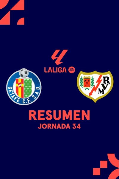 Jornada 34. Jornada 34: Getafe - Rayo