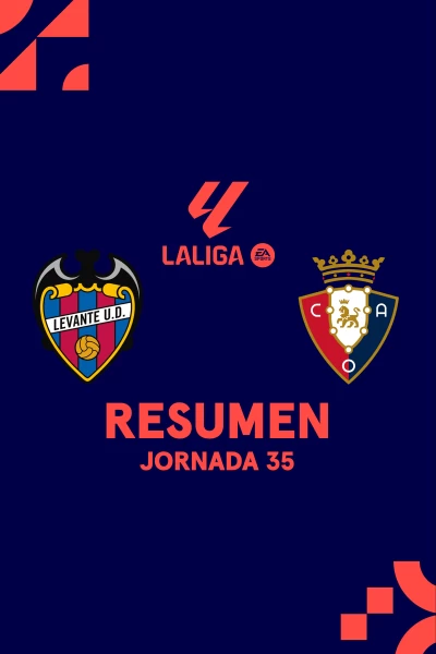 Jornada 35. Jornada 35: Levante - Osasuna