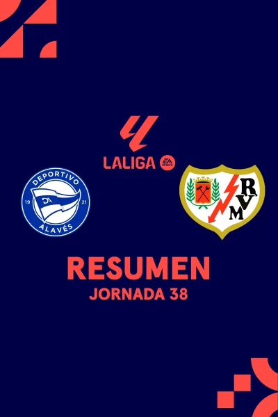 Jornada 38. Jornada 38: Alavés - Rayo