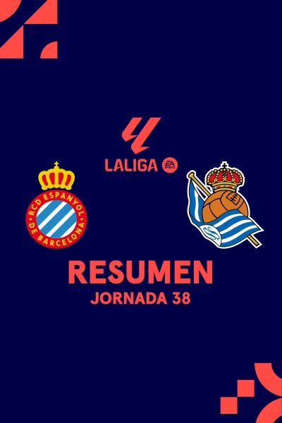 Jornada 38. Jornada 38: Espanyol - Real Sociedad
