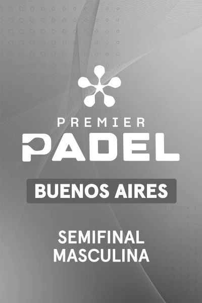 Semifinales. Semifinales: Semifinal Masculina 1