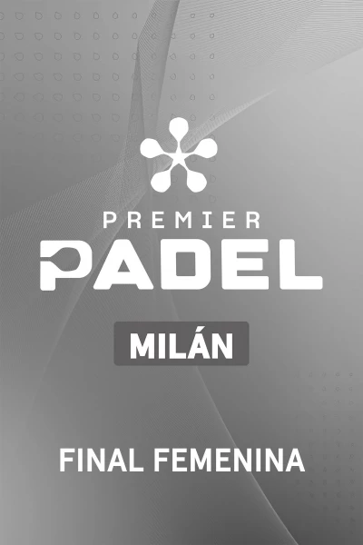 Final Femenina. Final Femenina