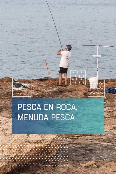 Pesca en roca, menuda pesca