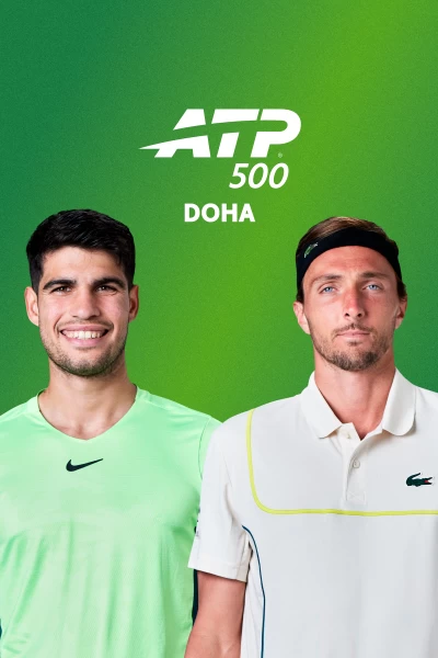 Primera ronda. Primera ronda: Alcaraz - Rinderknech