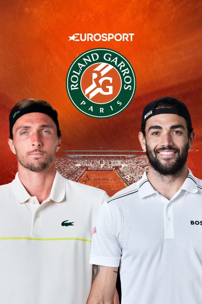 Masculino. Masculino: Rinderknech - Berrettini