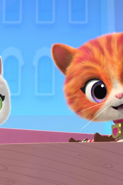 SuperKitties. T(T1). SuperKitties (T1): Problema alimentario / Láser saltarín