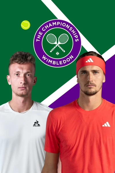 Masculino. Masculino: Lehecka - Zverev