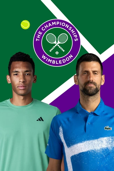 Masculino. Masculino: Auger Aliassime - Djokovic