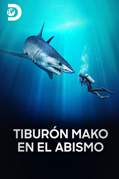 Tiburón Mako en el abismo