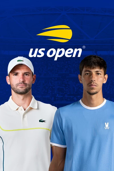 Masculino. Masculino: Dimitrov - Popyrin (Sonido ambiente)