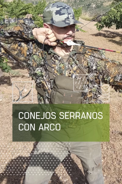 Conejos serranos con arco