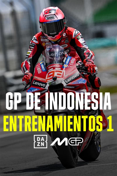 MotoGP - GP de Indonesia. T(2026). MotoGP - GP de... (2026): Entrenamientos libres 1