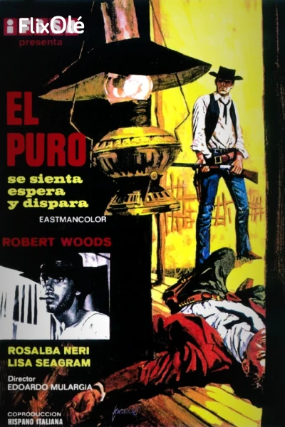 El puro se sienta, espera y dispara