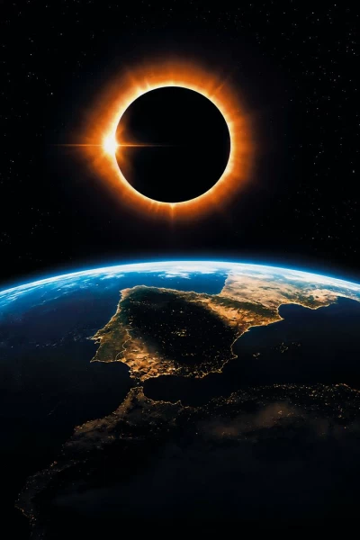 España bajo el eclipse total
