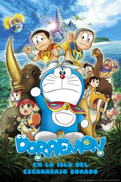 Doraemon en busca del escarabajo dorado