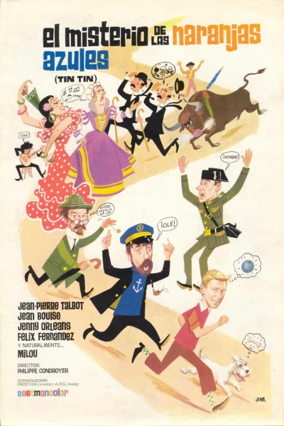 El misterio de las naranjas azules