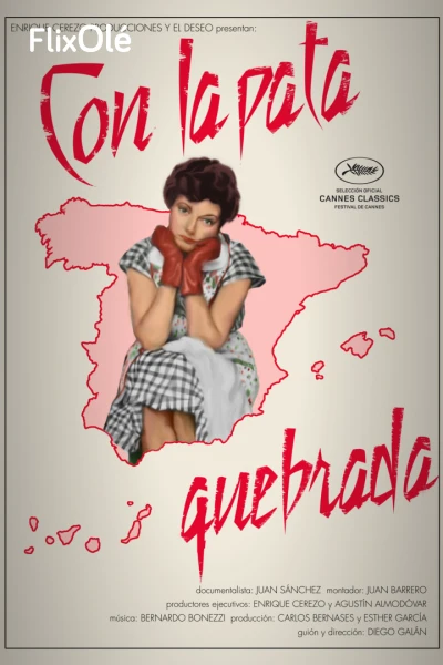 Con la pata quebrada