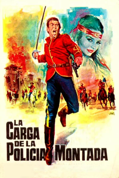 La carga de la policía montada