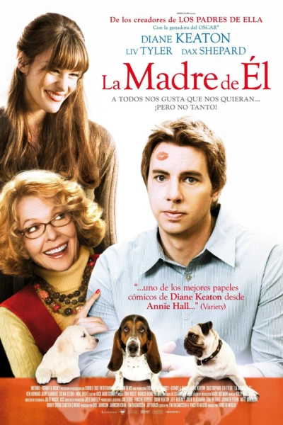 La madre de él