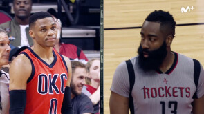 Westbrook vs Harden, duelo de MVP