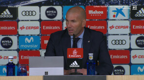 Zidane, 'contento' con sus jugadores