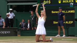 Simona Halep, campeona de Wimbledon